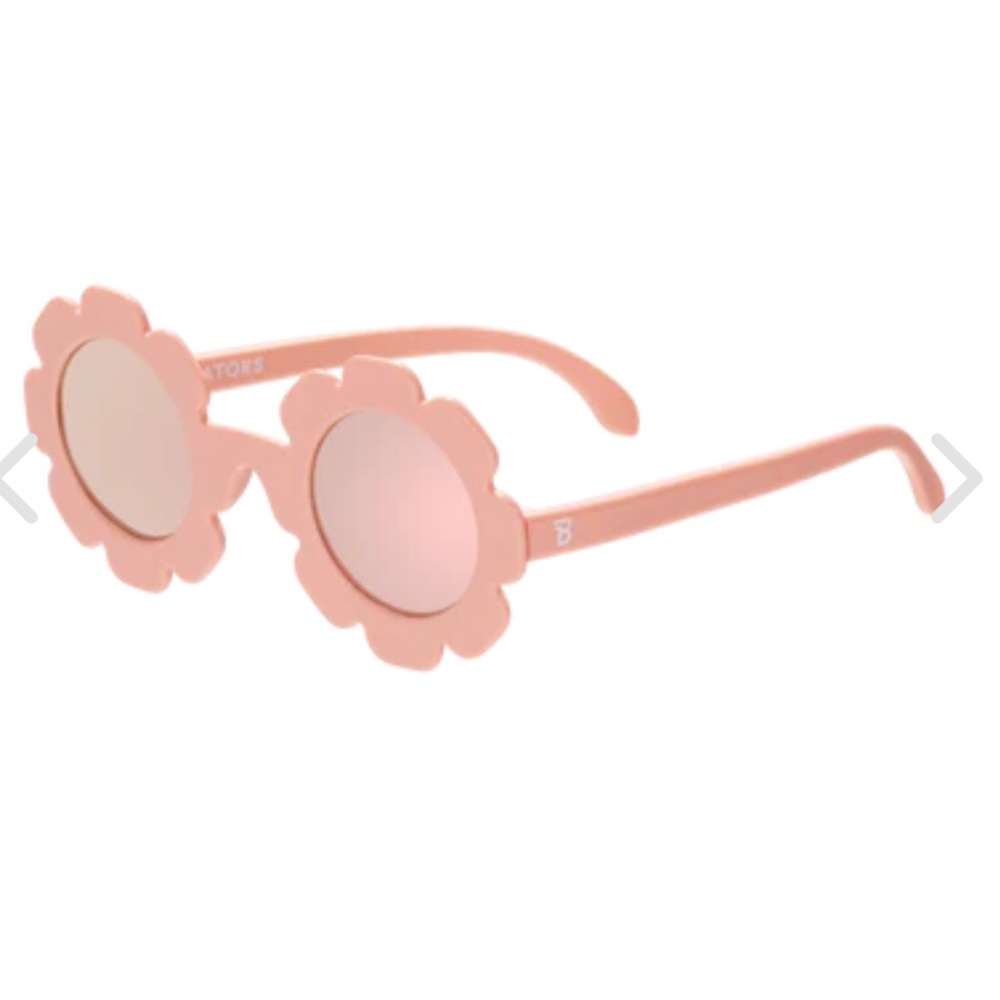 Babiators Pink Flower-Shaped Sunglasses
